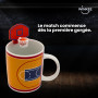 Winkee - Mug de Basket-Ball avec Panier et Ballon | Mug de café Sportif avec Fonction de Jeu pour Les Fans de Basket-Ball | Cade