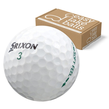Srixon 50 Soft Feel BALLES DE Golf RÉCUPÉRATION/Lake Balls - QUALITÉ AAA/AA (A/B Grade) - dans Sac en Filet