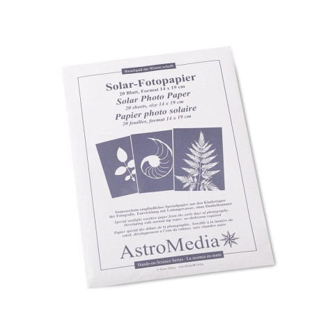 Astromedia Papier photo solaire 20 feuilles