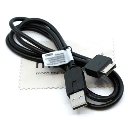 Câble de chargement USB pour Sony PS Vita OTB avec chiffon de nettoyage d'écran mungoo