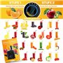 KESSER - Centrifugeuse en Inox Fruits et légumes 1100W, Extracteur de jus, Capacité 1L, Ouverture 85mm