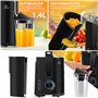 KESSER - Centrifugeuse en Inox Fruits et légumes 1100W, Extracteur de jus, Capacité 1L, Ouverture 85mm