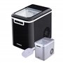 Arebos Machine à glaçons | 12 kg / 24 h | 10-15 minutes de production | 2 tailles de glaçons | Réservoir d'eau de 2