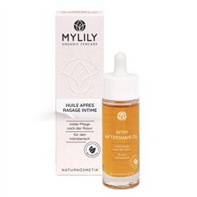 MYLILY® Huile apres rasage intime | Huile hydratante corps | Huile epilation & rasage | Poils incarnés maillot| Huile post epila
