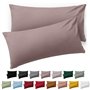 Blumtal Taie Oreiller 40x70 Lot de 2 - Housse de Coussin Microfibre - Taies d'oreillers avec Fermeture enveloppe