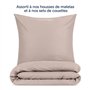 Blumtal Taie Oreiller 50x80 Lot de 2 - Housse de Coussin Microfibre - Taies d'oreillers avec Fermeture enveloppe, certifiée Oeko