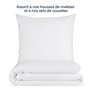 Blumtal Taie Oreiller 60x60 Lot de 2 - Housse de Coussin Microfibre - Taies d'oreillers avec Fermeture enveloppe, certifiée Oeko