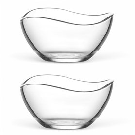 vienberg Lot de 2 grands bols en verre - 950 ml