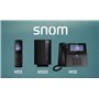 Snom M58 TéLéPhone Fixe sans Fil DECT - Grand ÉCran Couleur 5, 8 Touches Programmables, Bluetooth IntéGRÉ - TéLéPhone Fix