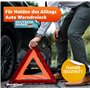 OwnWheel Triangle d'urgence Voiture & Voiture - Rouge - Triangle de Panne d'urgence - Triangle de signalisation pour Le Code de 