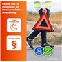 OwnWheel Triangle d'urgence Voiture & Voiture - Rouge - Triangle de Panne d'urgence - Triangle de signalisation pour Le Code de 