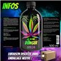 HOMEGROW24 Engrais pour cannabis Intérieur & Extérieur pour plantes de cannabis Phase de croissance et phase de floraison Engrai