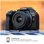Canon EOS R10 Appareil Photo Hybride Format APS-C 24 Mpixels Noir Plus Objectif Canon RF-S 18-45mm F4.5-6.3 is STM Standard