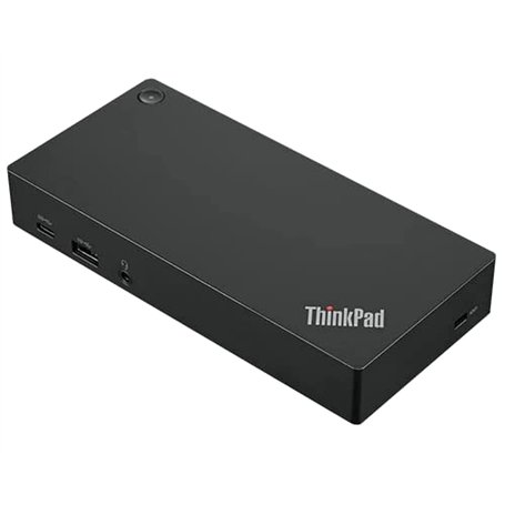 Lenovo ThinkPad USB-C Dock Gen 2 avec Fil USB 3.2 Gen 1 (3.1 Gen 1) Type-C Noir