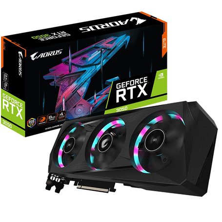 GIGABYTE Carte Graphique GeForce RTX 3050 Elite 8G