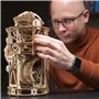 UGEARS Puzzles 3D en Bois pour Adultes - Horloge de Table astronomique avec Tourbillon - Horloge mécanique Fonctionnelle - Kit M