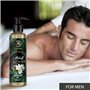 Huile de massage Midnight Jasmine 200ml - 100% Pur & Naturel - Bon Sommeil - Relax - Beauté - Bien-Être - Peau - Bouteille en Ve