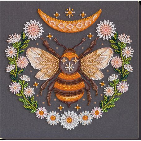 Abris Art Kit de broderie de perles Honey Dream. Kit de bricolage de perles pour débutants. Kit de perles fait à la main en Ukra