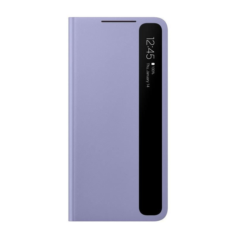 Smart Clear View Cover S21 Plus Violet