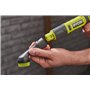 RYOBI - Brosse 4 Volts pour Nettoyage évier, lavabo, Douche, Plastique, céramique - étanche IPX7 - Livrée avec 4 brosses Interch