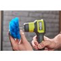 RYOBI - Brosse pour Nettoyage Doux - diamètre 110 mm - Compatible avec la Brosse 4V USB Lithium RSCR4 - RACLRS110