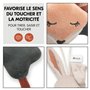 hauck Mobile Pour Lit Parapluie, Arche de Jeux Bébé, Jouet Sensoriel - Avec Hochet Peluche Détachable - Pliable et Transportable