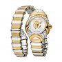 Roberto Cavalli by Franck Muller Femmes Analogique Quartz Montre avec Bracelet en Acier Inoxydable RV1L162M0051