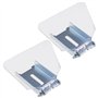VGOL 2pcs Visière de Meuleuse d'établi Compatible avec Meuleuses d'établi Type 125/150 Machine de Fixation Bouclier d'outil Boît