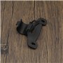 VGOL Lot de 4 supports de pompe à vélo en plastique noir de 20 mm de diamètre pour pompe à air de vélo de route et de montagne