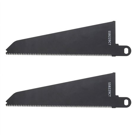 VGOL 2pcs SSB229CT Lames de Scie Alternative Lame de Scie en Acier au Carbone pour la Coupe de Plastique de Bois Dur de Résineux