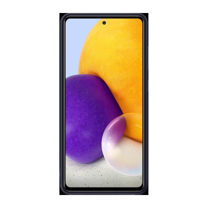 Image secondaire de la Coque Silicone Galaxy A72 Noir