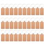 Wanjorlay 30 PièCes Blanc Porte-CléS en Bois Bricolage Porte-CléS en Bois Porte-CléS Peuvent Graver des Cadeaux de Bricolage