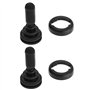 eMagTech Lot de 2 Boutons de réglage Manuel pour rétroviseur 1507431 6S61 17B718AA 1140538 1209044 Compatible avec Interrupteur