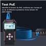 Mcbazel Testeur de Câble Réseau Avancé, Test de Réseau PoE, Sertissage de Connecteurs, Détection de Points de Rupture, Détecteur
