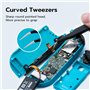 Mcbazel Kit de Réparation et Outils 6 en 1 pour Joystick 3D Hall de Manette de Jeu DIY, Remplacement pour Switch/Switch OLED/Lit