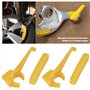ECSiNG 12 Protecteurs de Lot de Changeur de Pneus de Voiture Support de Machine de Changement de Pneus Tête de Canard Protection
