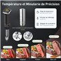 KitchenBoss Thermoplongeur Cuisson Sous Vide: Wifi Thermo Plongeur 1100W APP Contrôle Cuiseur Sous Vide Cooker pour un Contrôle