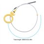 Briny River Jauge de Niveau D'huile de Voiture Longueur 568 Mm Accessoire de Mesure de Niveau 06F115611F Compatible avec Audi Co