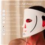 LumaLux Face | Masque facial à lumière LED Pro par Project E Beauty | 800 LED | 7 + 2 couleurs 460 nm ~ 1072 nm | Masque facial 