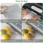 KitchenBoss Sac Sous Vide Alimentaire：Rouleau Sous Vide Alimentaire sans BPA pour Machine Sous Vide, Film Sous Vide Alimentaire 