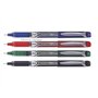 Pilot Lot de 3 Stylos roller Hi-Tec V10 grip pointe aiguille noir