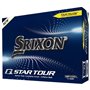 Srixon Q-Star Tour 4 – Douzaine de balles de Golf – Performance et Puissance – 3 pièces – Uréthane – Accessoires de Golf et Cade