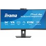 iiyama Prolite XCB3497WQSNP-B1 Écran LED incurvé 1500R VA 34" UWQHD HDMI DP USB 3.2 USB-C Station d'accueil 95 W RJ45 Commutateu
