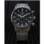 Seiko Hommes Analogique Quartz Montre avec Bracelet en Acier Inoxydable SSB413P1