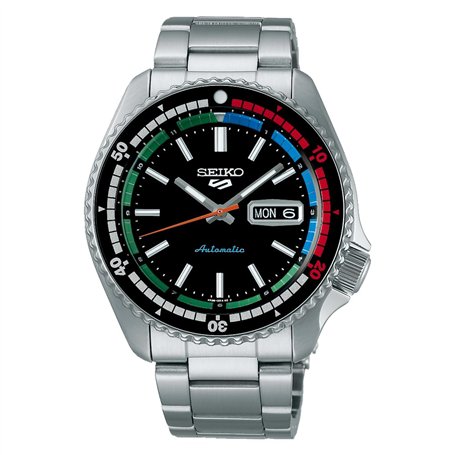 Seiko 5 arbore la Collection de Couleurs rétro « New Regatta Timer » SRPK13K1