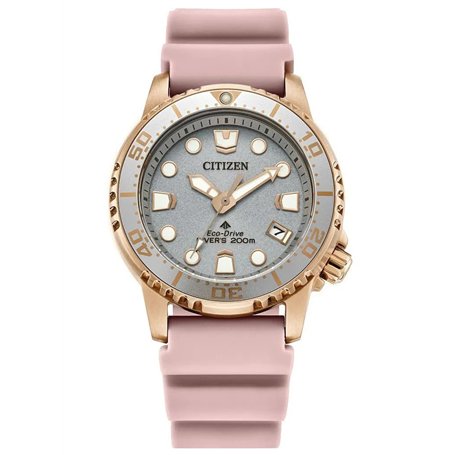 Citizen Femme Analogique Energie Solaire Montre avec Bracelet en Caoutchouc EO2023-00A
