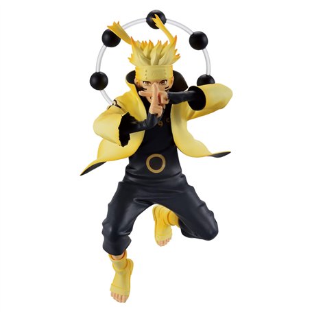 Banpresto Naruto - Figurine d'action - Uzumaki V Naruto Shippuden - Vibration Stars - 14 cm - Multicolore - BP89058P