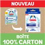 Canard WC Fresh Disc Active Eucalyptus - Bloc WC Sans Cage Nettoyant - Formule Anti-Tartre - Nouvel Emballage 100% Carton - 1 Ap