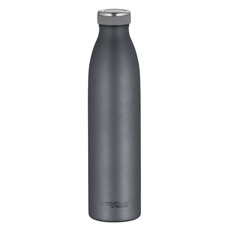 THERMOcafé by THERMOS TC Bottle Bouteille isotherme en acier inoxydable résistant aux boissons gazeuses Gris graphite mat 0