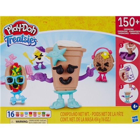 Playdoh Treatsies Break Time Coffee Ensemble de 150 combinaisons